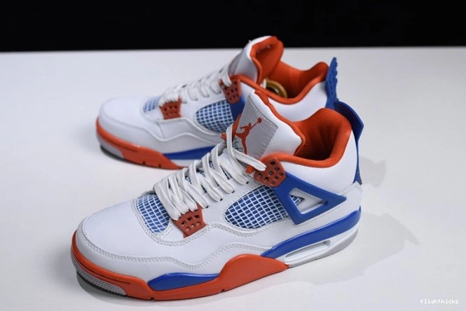 Jordan Air Bright 4 Blue 308497-171 White Crimson-Royal 1001
